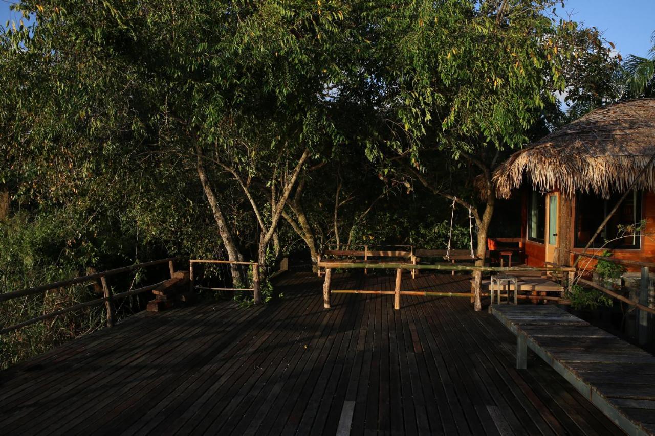 Wetlandcamp บ้านชายเล Phatthalung Exterior foto